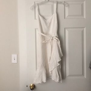 Banana Republic White Linen Dress